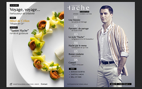 Christopher Hache Official Chef's Signature Website