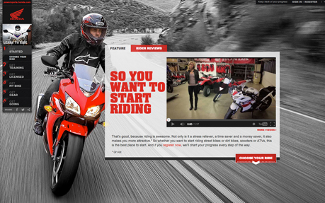 Honda: Learn to Ride