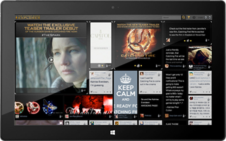 The Hunger Games Explorer