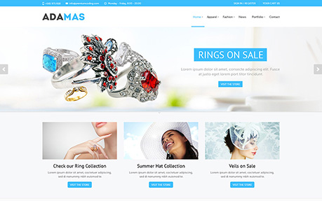 Adamas - Ecommerce Theme