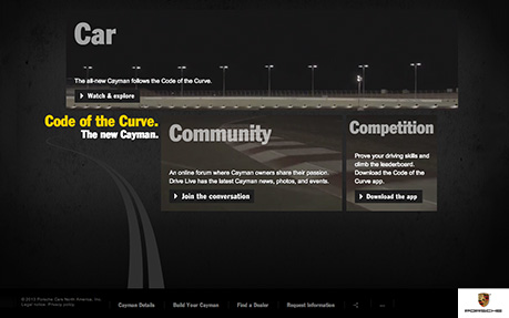 Porsche Cayman Code