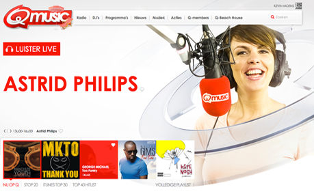 Q-music Belgium / The Netherlands