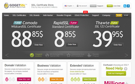 GoGetSSL.com - SSL Provider