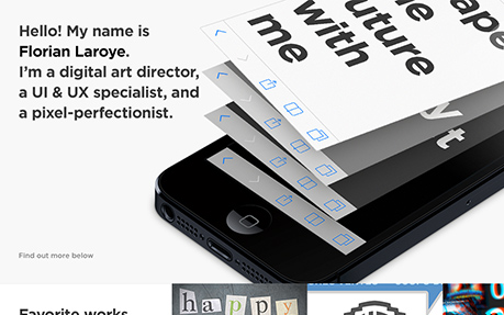 Florian Laroye’s website