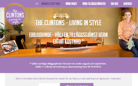 Clintons - living in style