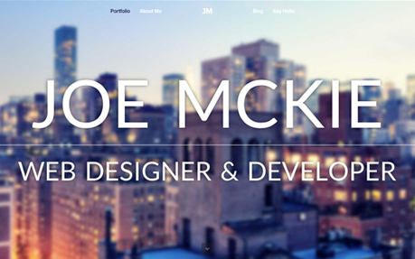 Joe McKie Portfolio