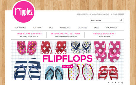 Ripples Flip Flops