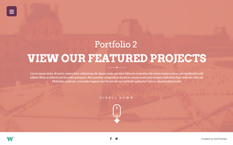 Wilder - Flat OnePage WP Theme