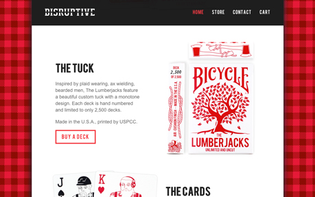 Lumberjack Playing Cards