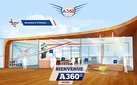 A 360° - Flying Simulator Paris Aeroville