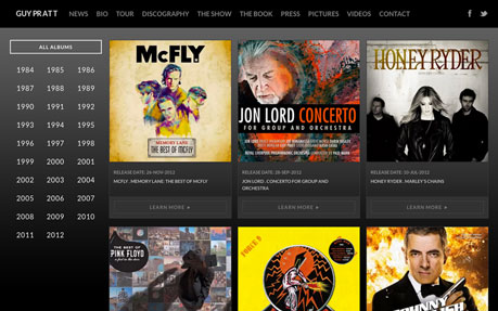 Guy Pratt - Official WebSite