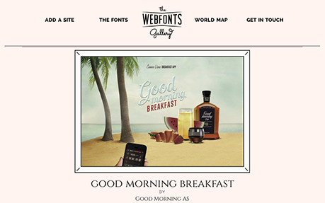 Web Fonts Gallery