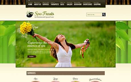 Spa Treats Responsive WP Theme