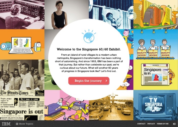 IBM Singapore 60/60 Exhibit