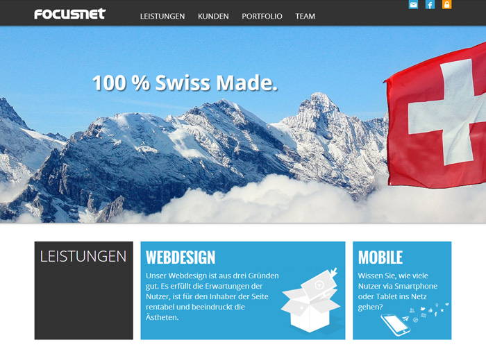 FocusNet - Webdesign St. Gallen