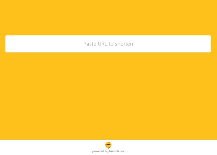 humbl.be - URL shortener