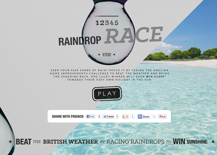 Raindrop Race