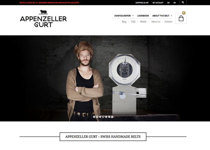 Appenzeller Gurt - Swiss Handmade Belts