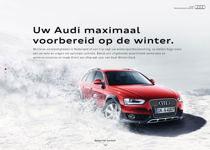 Audi Wintercheck Campaign