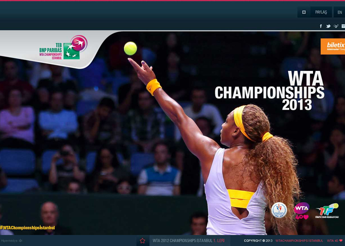 WTA 2013 CHAMPIONSHIPS ISTANBUL