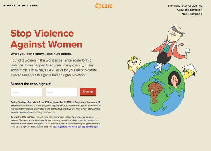 16 days of acitvism | Stop Violence Against Women