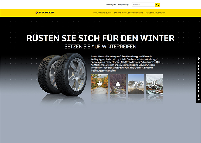 Start smart with Dunlop Winter Tires