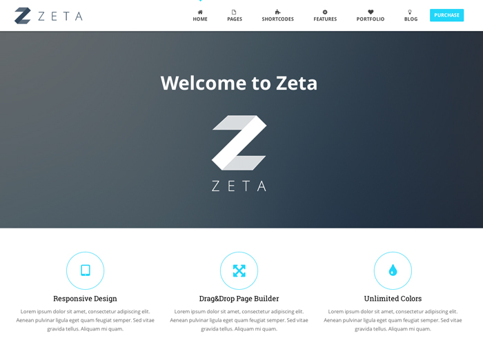 Zeta - MultiPurpose WordPress Theme
