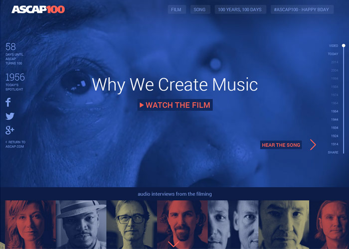ASCAP 100 Years, 100 Days