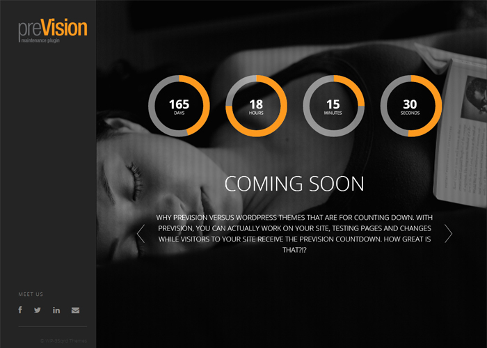 preVision WordPress Maintenance Plugin