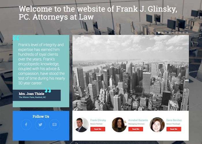 Frank J. Glinsky, PC Attorneys at Law