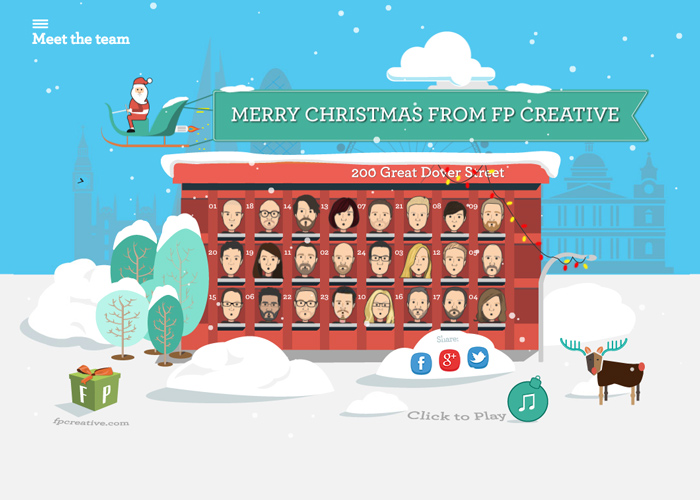 FP Creative Christmas Card