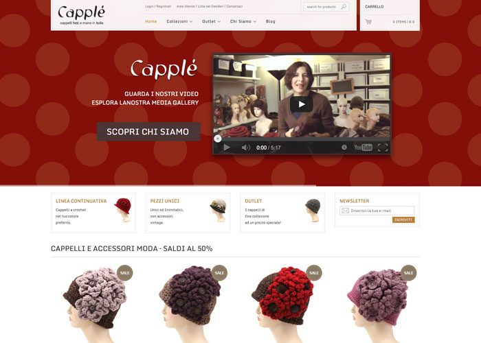 Capplè | crochet hats handmade in Italy