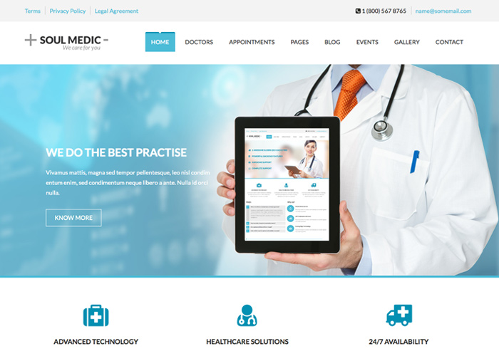 SoulMedic | Medical WP Theme