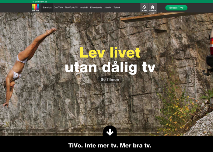 TiVo for Com Hem