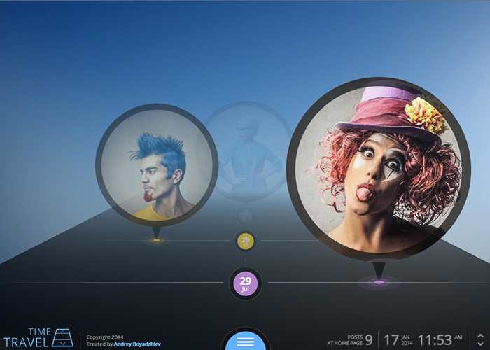 Time Travel - WordPress Theme