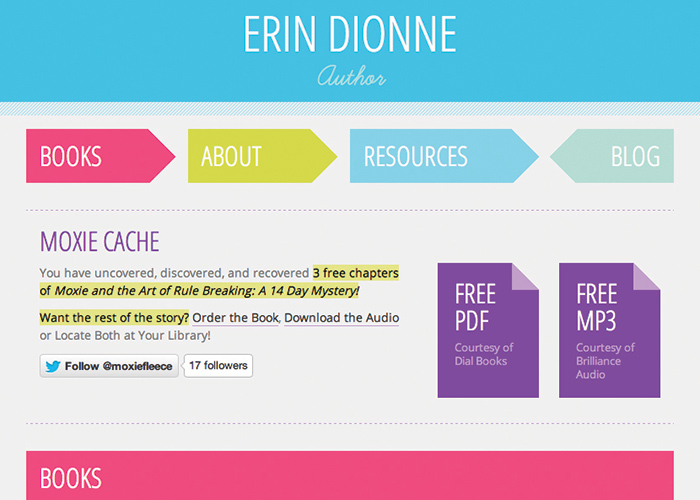 Erin Dionne, Author