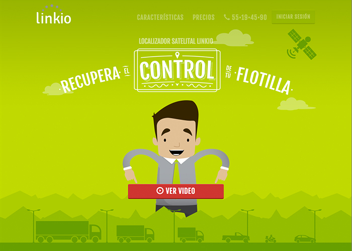 Localizador Satelital Linkio