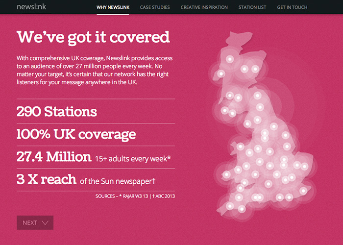 Newslink Marketing Site