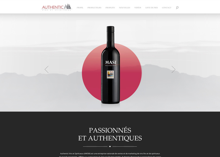 Authentic vin et Spiritueux