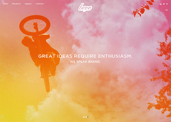 becc agency corporate website