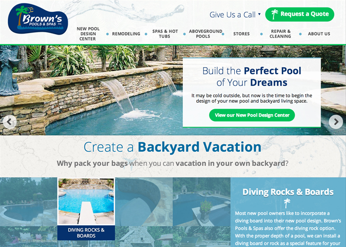 Brown's Pools and Spas