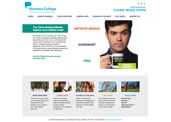 SUNY Purchase Build Yourself
