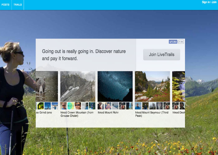 LiveTrails: Discover Nature