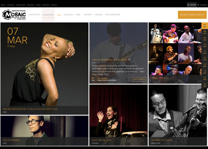Mosaic Music Festival 2014