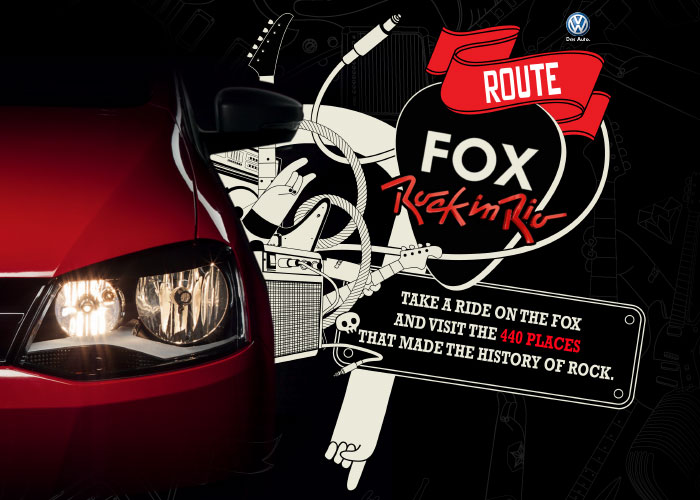 Route Fox Rock in Rio