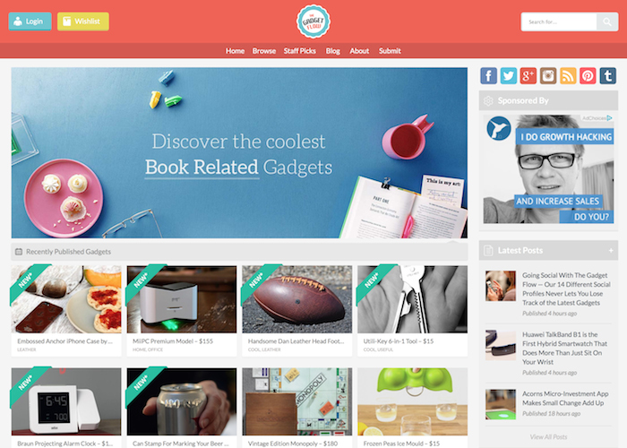 The Gadget Flow - Coolest Gadgets of the Web