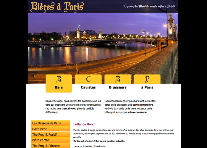 Bières à Paris