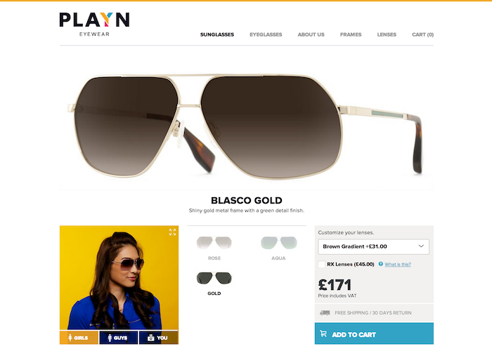 PLAYN Frames and Lenses