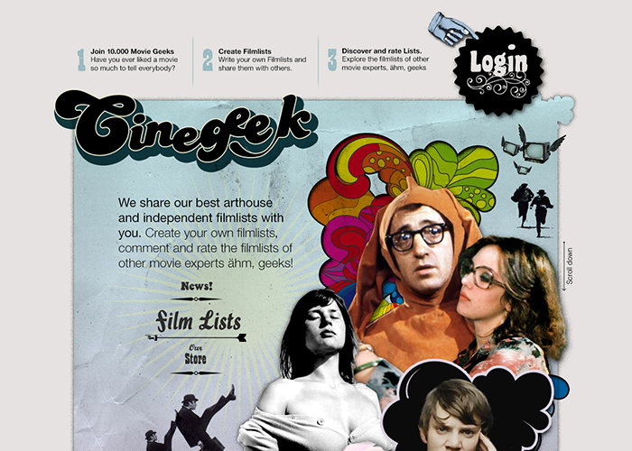 Cinegeek - a social platform for moviegeeks
