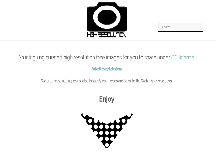 High Resolution Photography